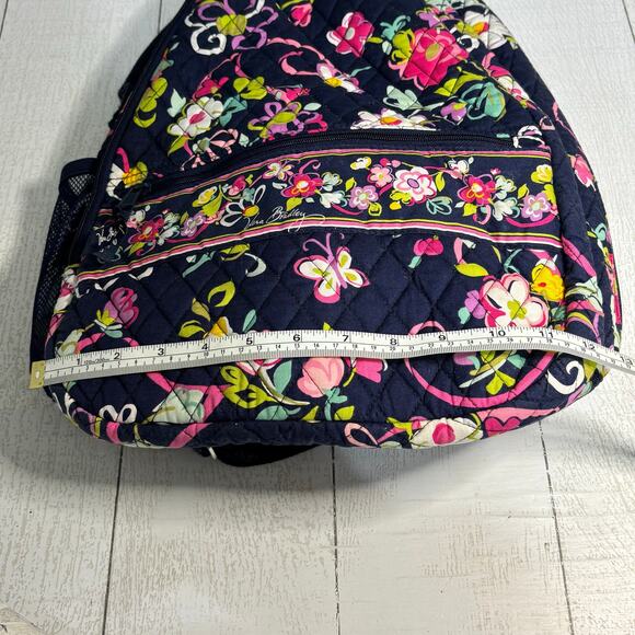 Vera Bradley Sling Tennis/Pickleball Backpack Ribbons Print - Picture 3 of 15